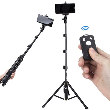 YUNTENG Selfie Stick Tripod Bluetooth Remote Control Camera Stand