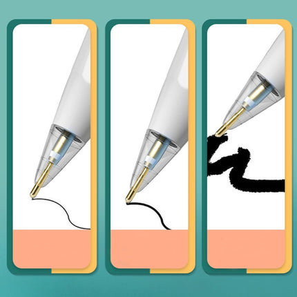 Für Apple Pencil 1/2, transparente Ersatzstiftspitze, Transform-Feder, Stil: 5.0 Golden Needle, 6.0 Golden Needle, 7.0 Golden Needle, 5.0 Silver Needle, 6.0 Silver Needle, 7.0 Silver Needle