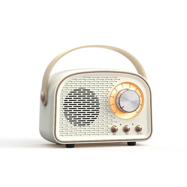 Radio vintage DW21 con altavoz Bluetooth compatible con tarjeta TF o disco U para reproducir, color blanco, verde oscuro, verde claro, rosa y vetas de madera