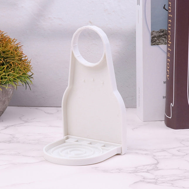Foldable Laundry Detergent Drip Catcher Tray Cup Holder Soap Dispenser Gadget, White, Black, Yellow, Red