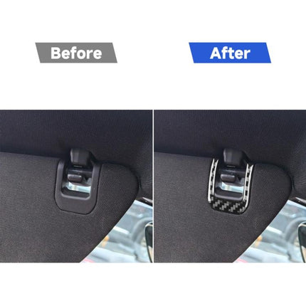 For Chevrolet Corvette C8 4pcs /Set Sun Visor Decorative Sticker