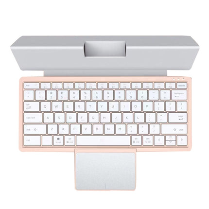 KF7800 Hidden Touchpad Portable Tablet Computer Wireless Bluetooth Keypad With PU Leather