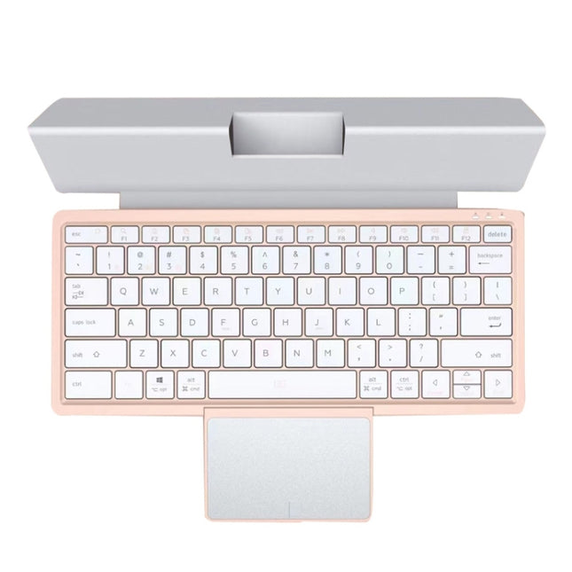 KF7800 Hidden Touchpad Portable Tablet Computer Wireless Bluetooth Keypad With PU Leather