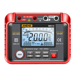 ANENG MH13 High Voltage Digital Electronic Meter Insulation Resistance Tester