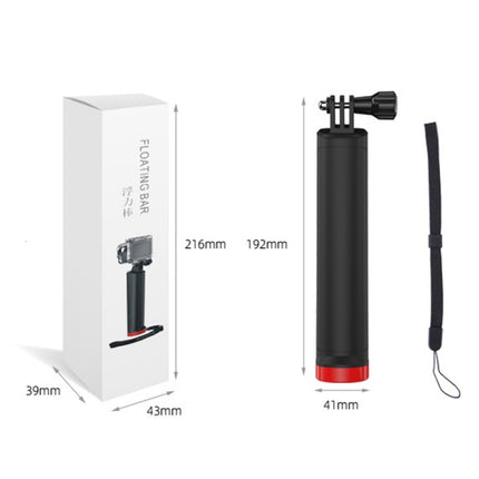 Sunnylife TY-Q9260 For Action 3 / GoPro Hero 11 / 360 ONE RS Action Camera Handle Floating Rod