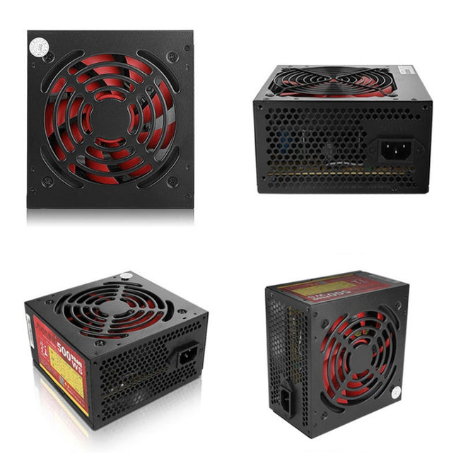 JBON  500WS  ATX 12V  Computer Power Supply With 12cm Fan, 500WS