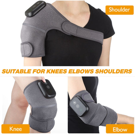 Electric Heating Therapy Knee Massager Vibration Massage Knee Pad, Knee Pad