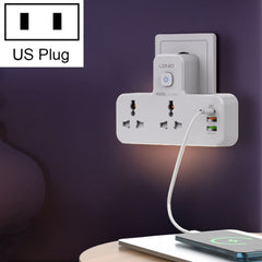 LDNIO SC2311 20W PD+QC 3.0 Multifunctional Home Fast Charging Socket with Night Light Function, Spec:, EU Plug, UK Plug, US Plug