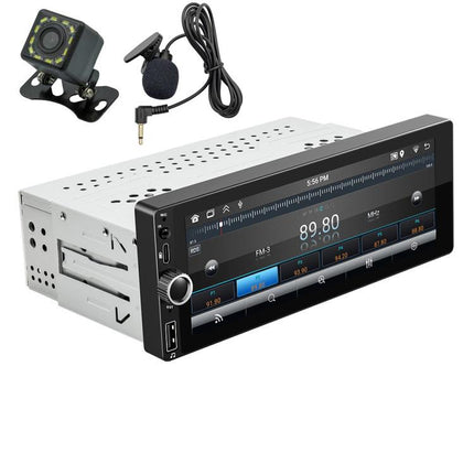 Car Radio Wireless Bluetooth Hands-Free Android Navigation, 2+64G