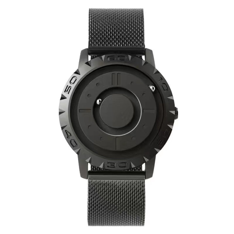 EUTOUR E030 Magnetic Ball Men Bezel-Free Design Watch