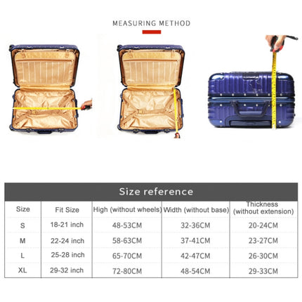Luggage Thickening Wear-resistant Elastic Anti-dust Protection Cover, L