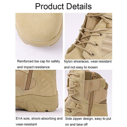 JL-1736 Wear-resistant Anti-collision High-top Training Boots Outdoor Sports Non-slip Hiking Shoes