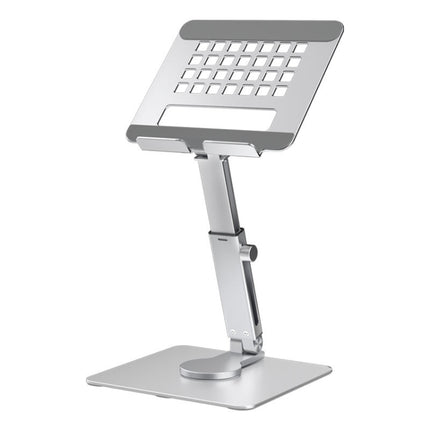 JUNDNE H06 Desktop Folding Phone Stand Portable Telescopic Rotary Tablet Stand