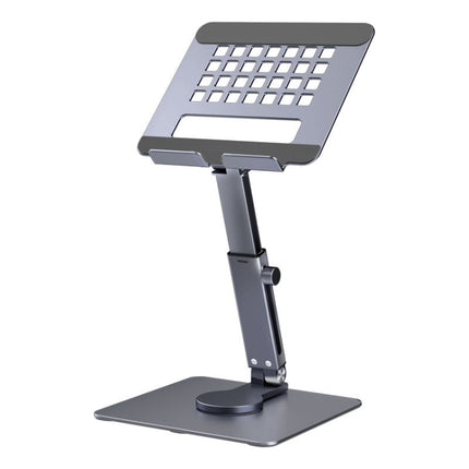 JUNDNE H06 Desktop Folding Phone Stand Portable Telescopic Rotary Tablet Stand