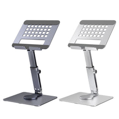 JUNDNE H06 Desktop Folding Phone Stand Portable Telescopic Rotary Tablet Stand