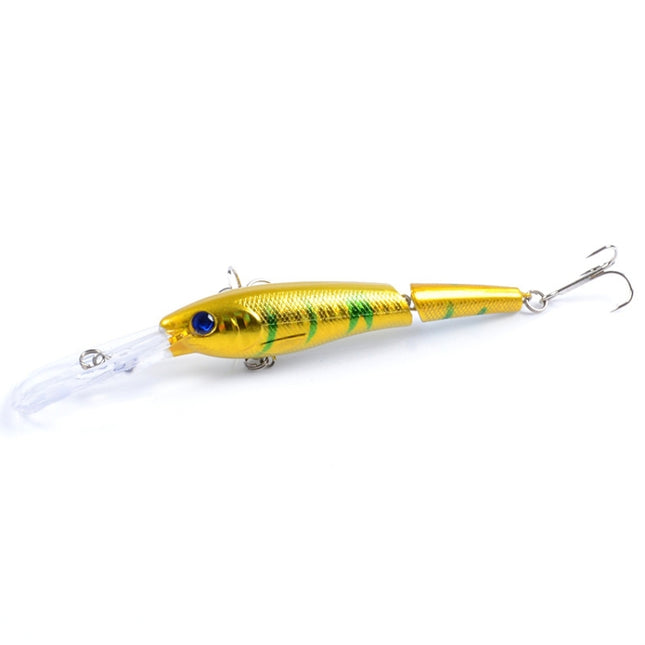 M0208 13.3cm/13.4g Lure Bionic Multi-section Mino Fake Lure Plastic Lure, M0208 1, M0208 2, M0208 3, M0208 4, M0208 6