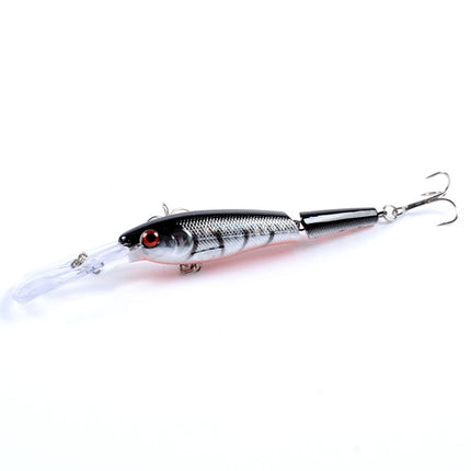 M0208 13.3cm/13.4g Lure Bionic Multi-section Mino Fake Lure Plastic Lure, M0208 2, M0208 3, M0208 4, M0208 5, M0208 6, M0208 1