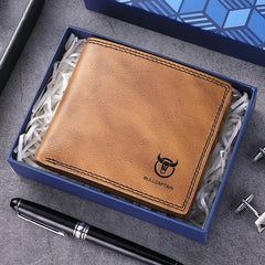 BUFF CAPTAIN 032 Vintage Leather Wallets Coins Card Holder Wallet