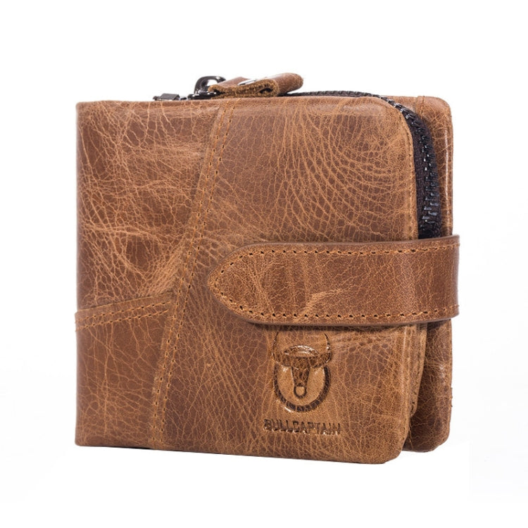 BUFF CAPTAIN 01 Multifunctional Detachable Vintage Leather Buckle Horizontal Wallet