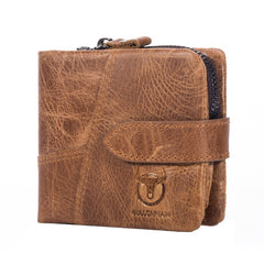 BUFF CAPTAIN 01 Multifunctional Detachable Vintage Leather Buckle Horizontal Wallet