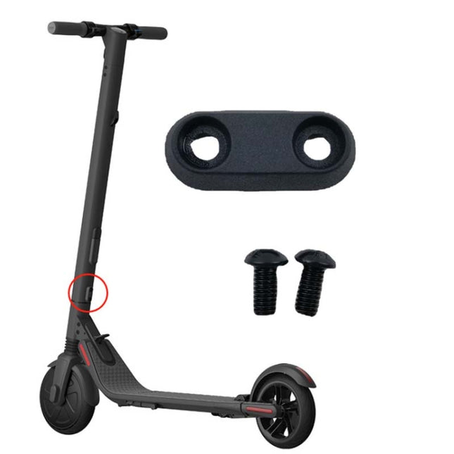 M6 For Ninebot ES1/ES2/ES4 Electric Scooter Front Fork Vertical Tube Fixed Block, Fixed Block Black