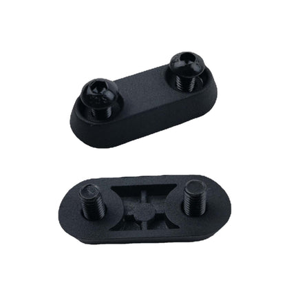 M6 For Ninebot ES1/ES2/ES4 Electric Scooter Front Fork Vertical Tube Fixed Block, Fixed Block Black