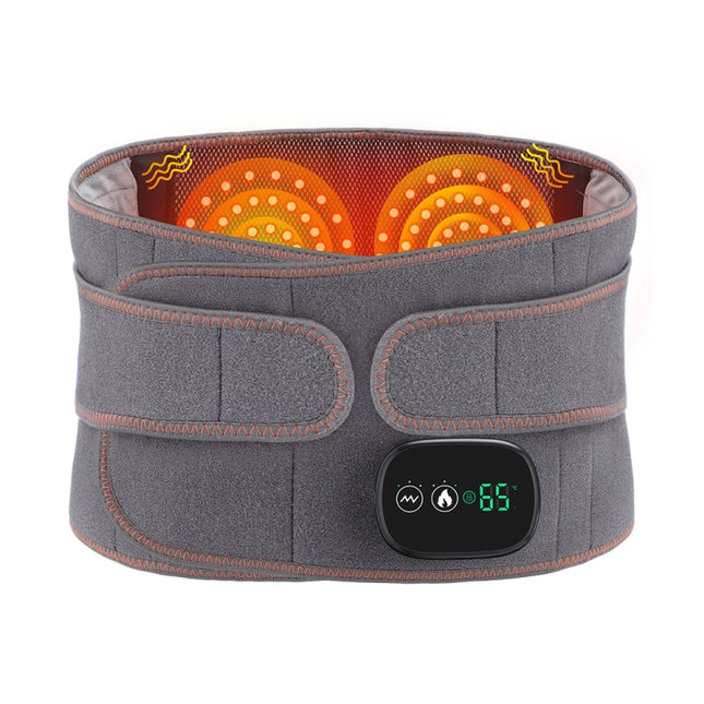 USB Charging Red Light Heating Massage Lumbar Belt Warming Waist Belt
