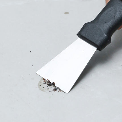 Hood Decontamination Cleaning Spatula Fridge Defrosting Tool, Straight Blade, Scimitar Blade