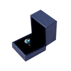 Dark Blue Ring Box