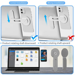 Laptop Phone Expansion Bracket Aluminum Magnetic Phone Stand