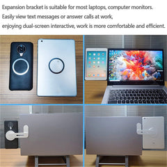 Laptop Phone Expansion Bracket Aluminum Magnetic Phone Stand