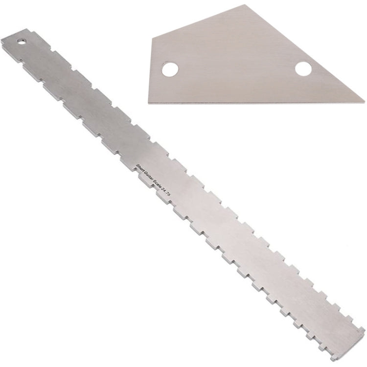 GNR3 Stainless Steel Measurement Bass Guitar Neck Ruler, Style:, Double Teeth, Double Teeth+String High Ruler, Double Teeth+Leveling Ruler, Double Teeth+Leveling Ruler+String High Ruler