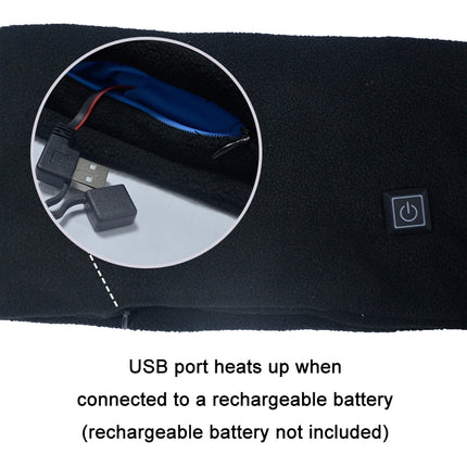 Autumn/Winter Outdoor Sports Warmth USB Heated Scarf