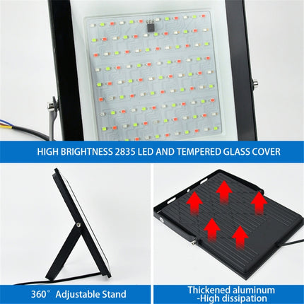 Colorful RGB Changing LED Flood Light With Remote Control, 30W, 50W, 100W, 200W