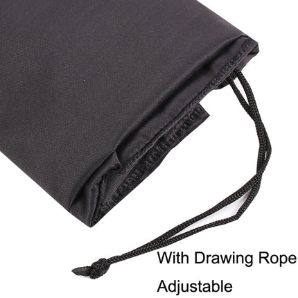 With Drawing Rope Dust -Proof Waterproof Adjustable Electronic Piano Hood, Style: