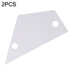 2PCS Aluminum Silver Leveling Ruler