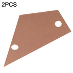 2PCS Aluminum Gold Leveling Ruler