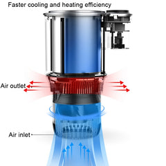 Car Digital Display Fast Cooling and Heating Cup, Style: