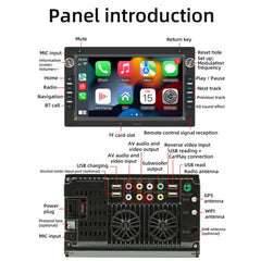 For Volkswagen Passat 7 Inch Bluetooth GPS Navigation Car Player