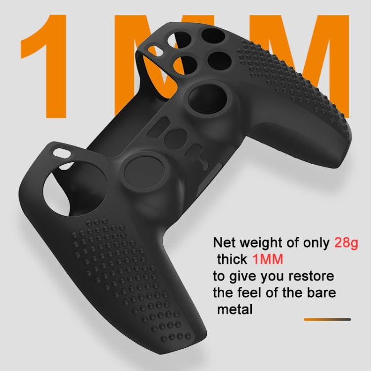 For PS5 Game Controller Joystick Cap Silicone Protective Cover Kit Dustproof Case