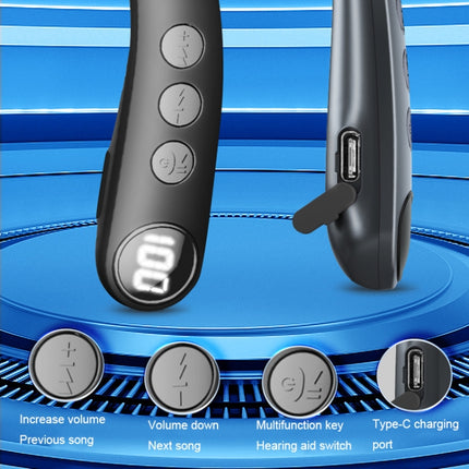 Z3 Free Multifunctional Wireless Hearing Aid for the Elderly Multi-channel Digital Hearing Aids, Z3 Free(Black), Z3 Free(Grey)