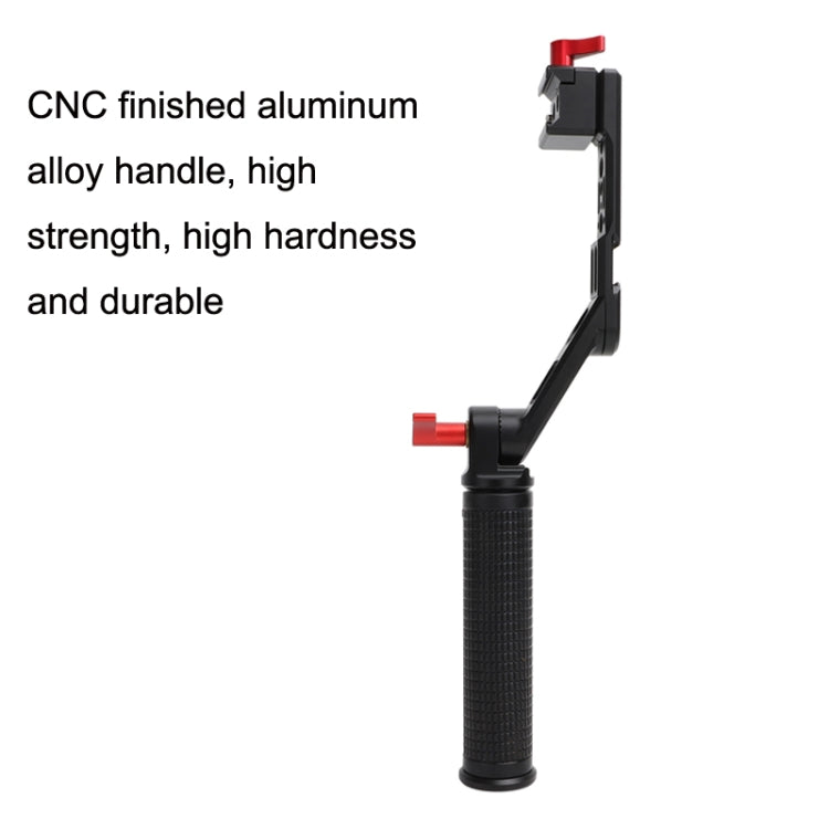 For DJI Ronin RS3 Pro Adjustable Angle Aluminum Alloy Handle Stabilizer