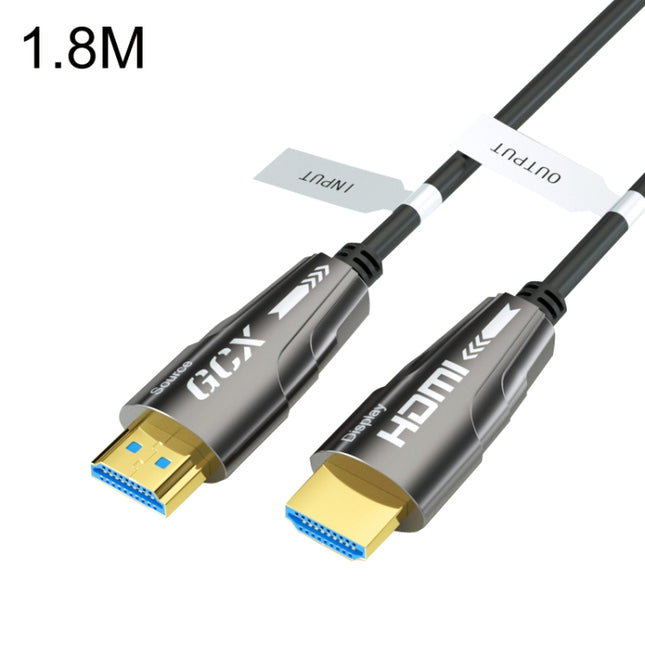HDMI 2.0 Male To HDMI 2.0 Male 4K HD Active Optical Cable, Cable Length:, 1.8m(Grey), 3m(Grey), 5m(Grey), 8m(Grey), 10m(Grey), 15m(Grey), 20m(Grey), 25m(Grey), 30m(Grey), 35m(Grey), 40m(Grey), 45m(Grey), 50m(Grey), 60m(Grey), 70m(Grey), 80m(Grey)������...