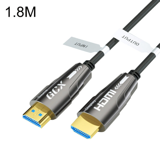 HDMI 2.0 Male To HDMI 2.0 Male 4K HD Active Optical Cable, Cable Length:, 1.8m(Grey), 3m(Grey), 5m(Grey), 8m(Grey), 10m(Grey), 15m(Grey), 20m(Grey), 25m(Grey), 30m(Grey), 35m(Grey), 40m(Grey), 45m(Grey), 50m(Grey), 60m(Grey), 70m(Grey), 80m(Grey)