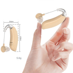GM-301 Hearing Aid Rechargeable Sound Amplifier,Spec:, Bluetooth Model Skin Color, Bluetooth Model Blue, Without Bluetooth Blue, Without Bluetooth Skin Color, Without Bluetooth Black, With Charging Pod Blue+White, With Charging Pod Blue+Black����������...
