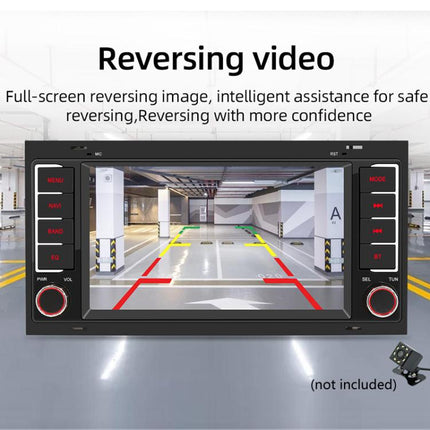 For Volkswagen Touareg 7 Inch GPS Navigation WIFI Car MP5