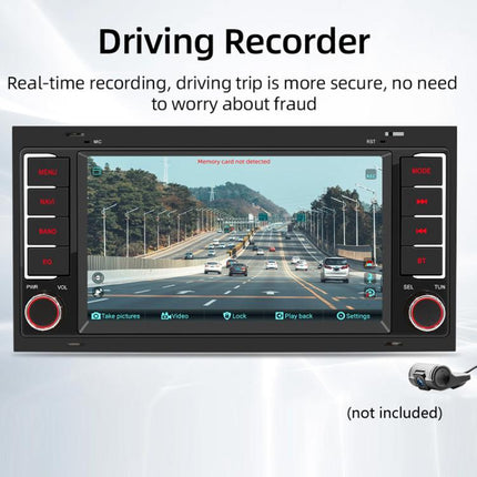 For Volkswagen Touareg 7 Inch GPS Navigation WIFI Car MP5