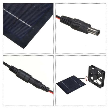 20W Solar Mini Fan Bathroom Kitchen Solar Exhaust Fan