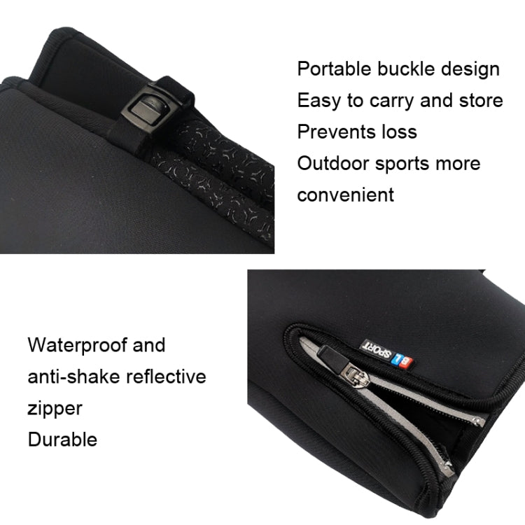 A045 Cycling Gloves Touch Screen Windproof Waterproof Sport Keep Warm Gloves, M, L, XL