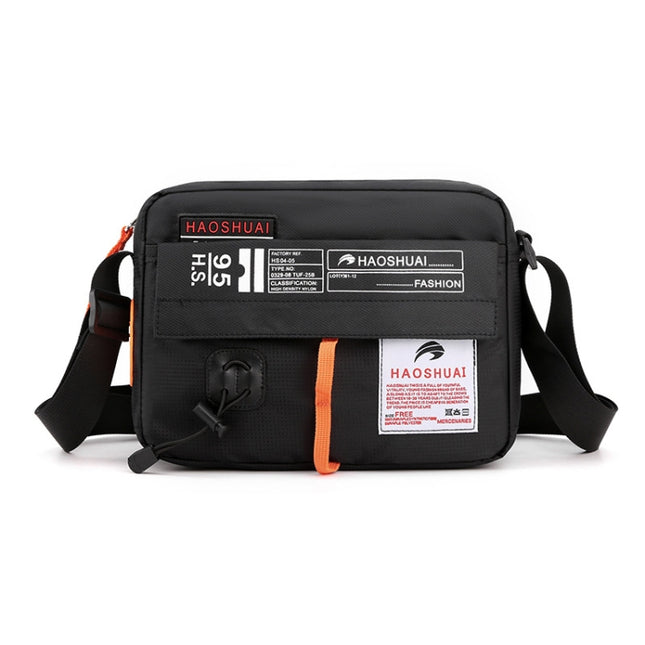 HAOSHUAI 204 Sports Leisure Men Outdoor Waterproof Nylon Shoulder Bag, 204 Dark Blue, 204 Black, 204 Grey, 204 Army Green, 204 Brick Red, 204 Light Blue